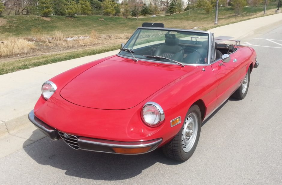 No Reserve: 1971 Alfa Romeo Spider