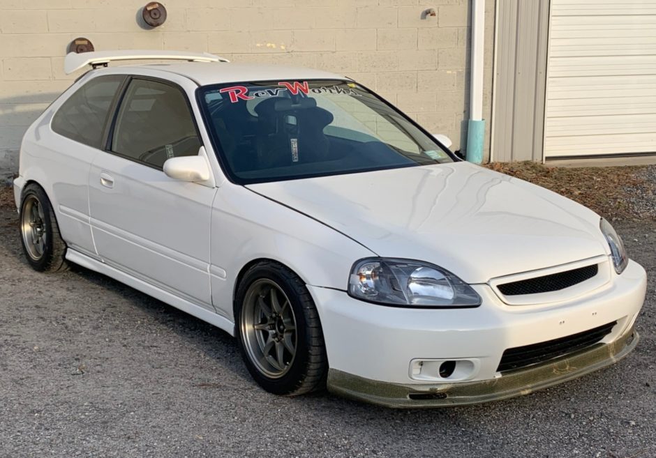 No Reserve: K20-Powered 1996 Honda Civic Hatchback 6-Speed