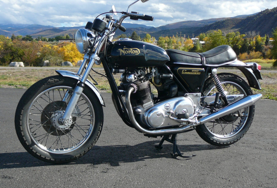 Original Owner 1974 Norton Commando 850