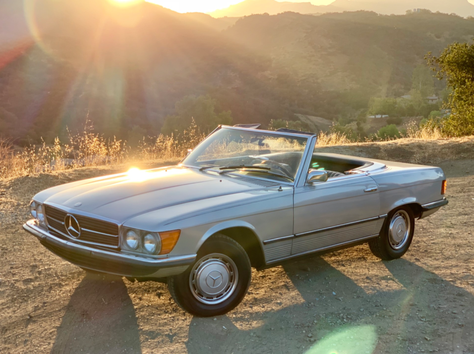 Blue-Plate 1972 Mercedes-Benz 350SL