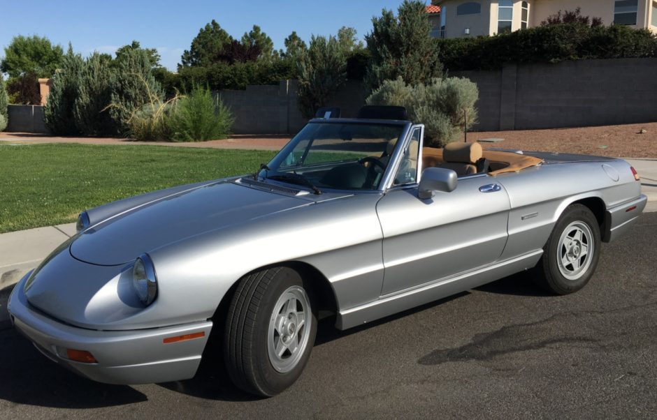 No Reserve: 1991 Alfa Romeo Spider