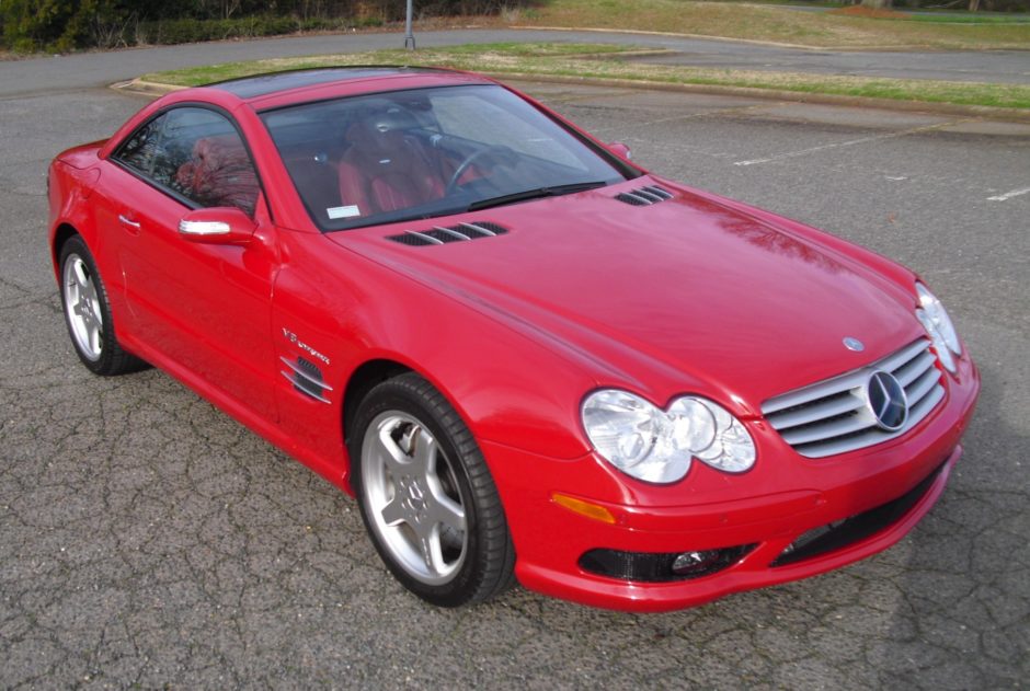 22k-Mile 2005 Mercedes-Benz SL55 AMG