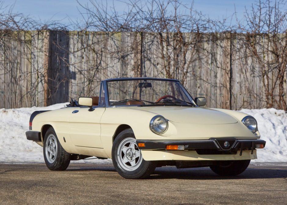 No Reserve: 1983 Alfa Romeo Spider Veloce