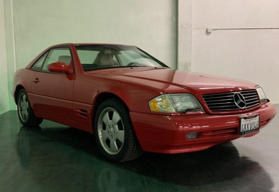 24k-Mile 2000 Mercedes-Benz SL500