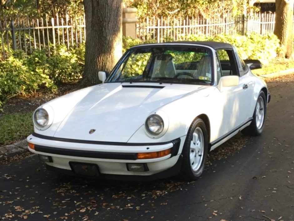 6k-Mile 1986 Porsche 911 Carrera Targa