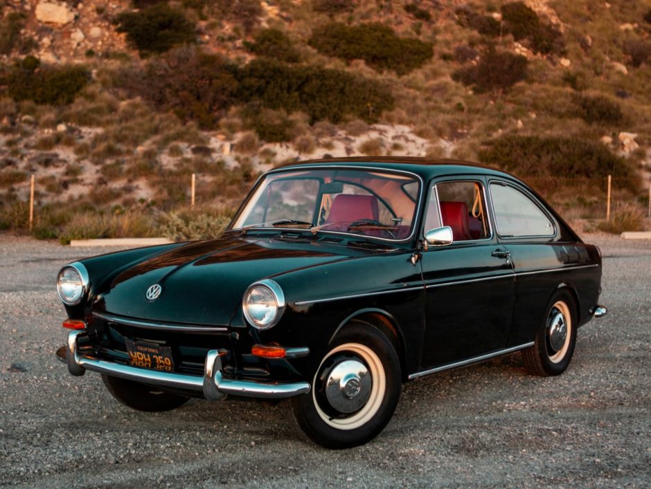 Black-Plate 1967 Volkswagen Type 3 Fastback