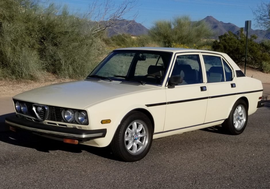 No Reserve: 1978 Alfa Romeo Alfetta
