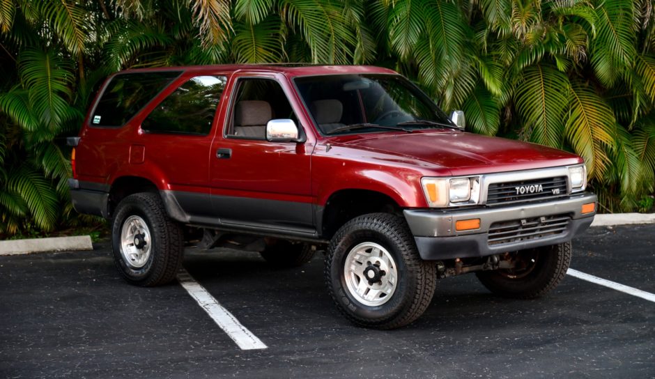 No Reserve: Two-Door 1990 Toyota 4Runner