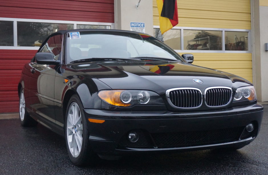 No Reserve: 37k-Mile 2004 BMW 330i Convertible