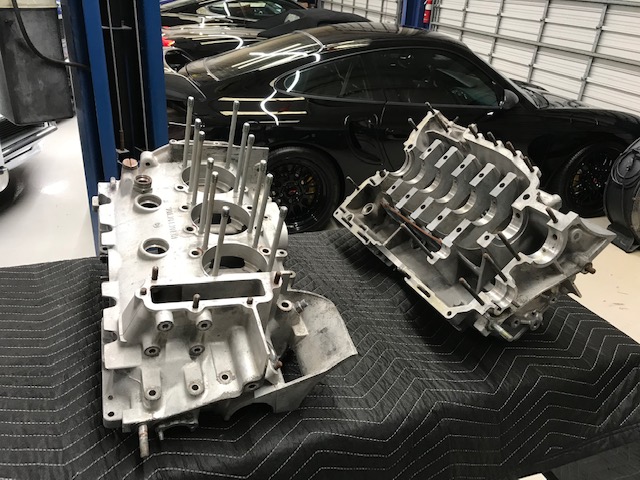 No Reserve: 1966 Porsche 911 Crankcase and Engine Parts