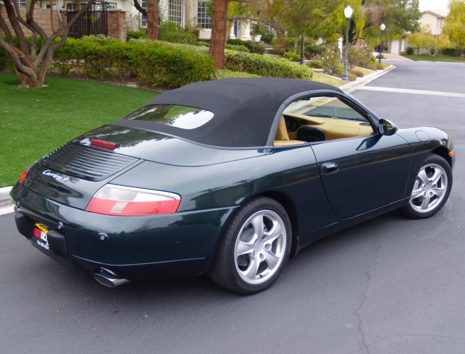25k-Mile 1999 Porsche 911 Carrera 4 Cabriolet 6-Speed