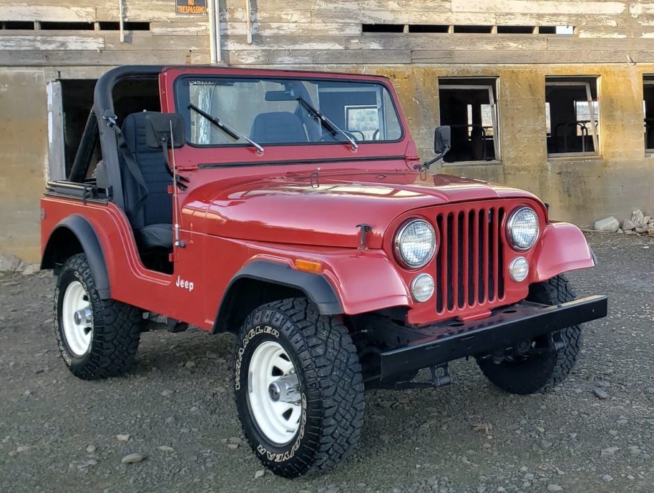 No Reserve: 1983 Jeep CJ-5