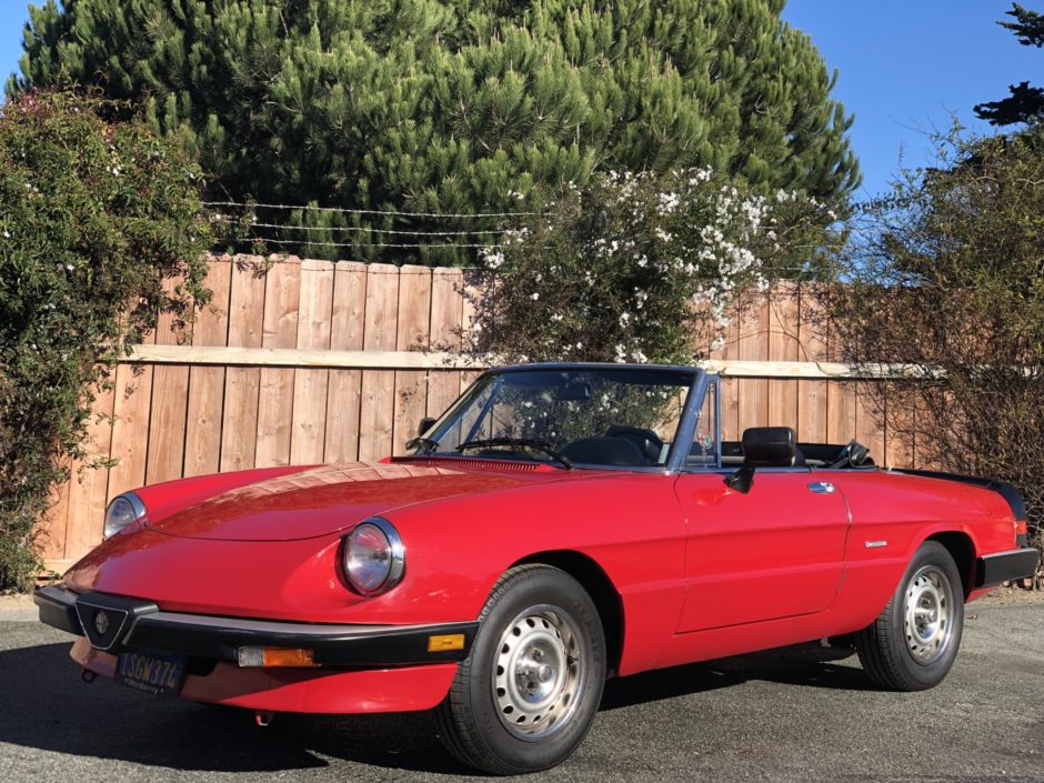 1986 Alfa Romeo Spider Graduate