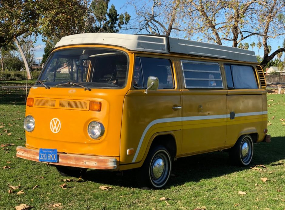 No Reserve: 1976 Volkswagen Bus Westfalia