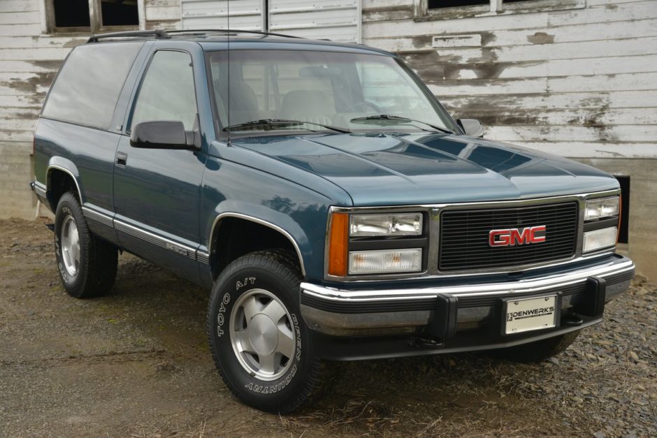 No Reserve: 1993 GMC Yukon SLE 4×4