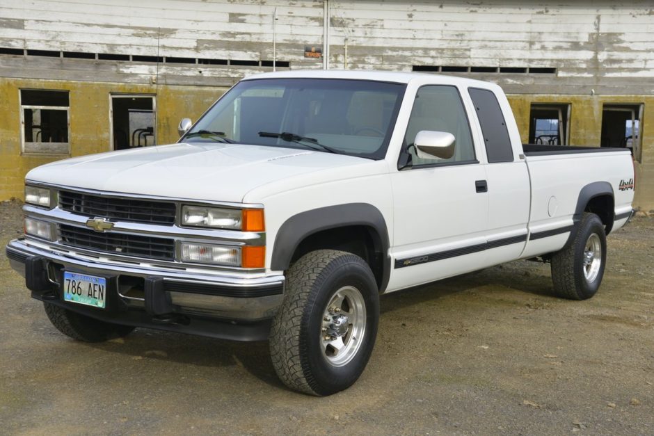 No Reserve: 1994 Chevrolet Silverado CK2500 6.5L Turbodiesel 4×4