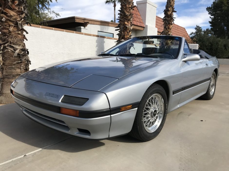 No Reserve: 1988 Mazda RX-7 Convertible 5-Speed