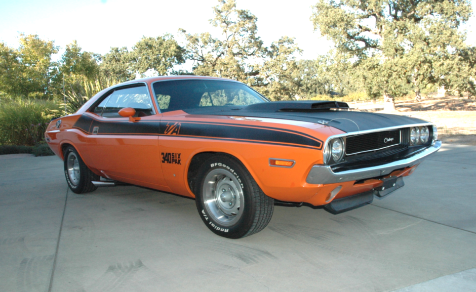 1970 Dodge Challenger T/A 340 Six-Pack 4-Speed