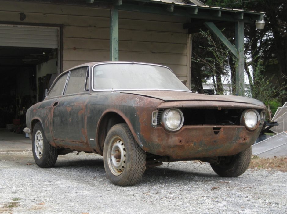 No Reserve: 1965 Alfa Romeo Giulia Sprint GT Project