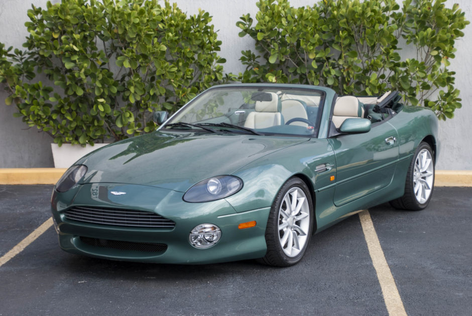 21k-Mile 2002 Aston Martin DB7 V12 Vantage Volante