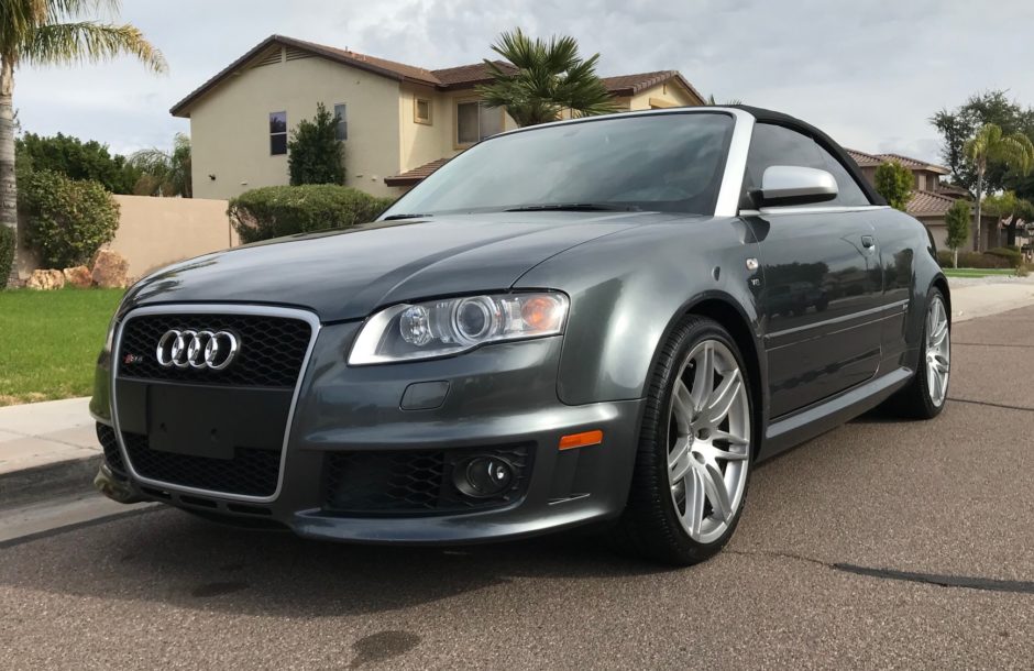 2008 Audi RS4 Convertible 6-Speed