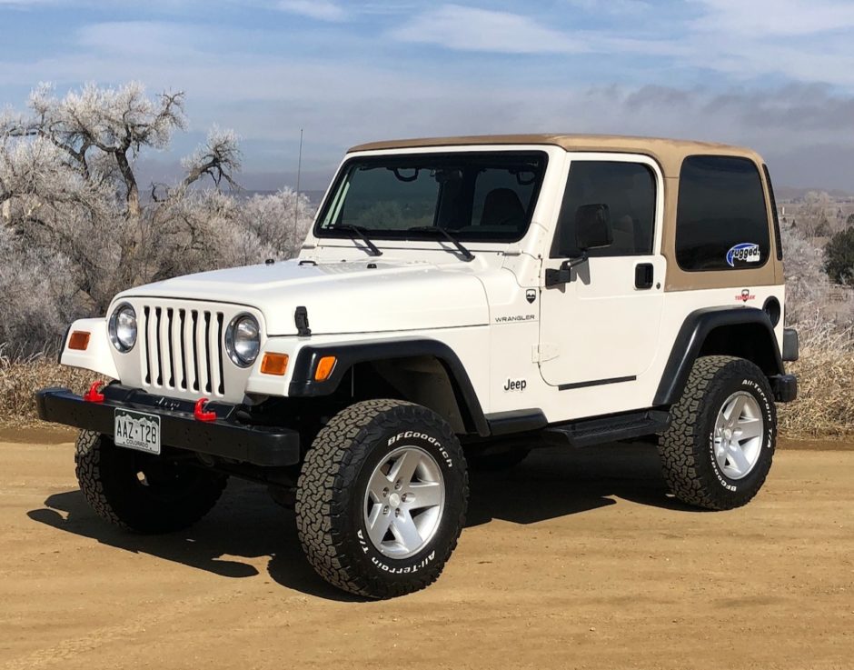 No Reserve: 2002 Jeep Wrangler