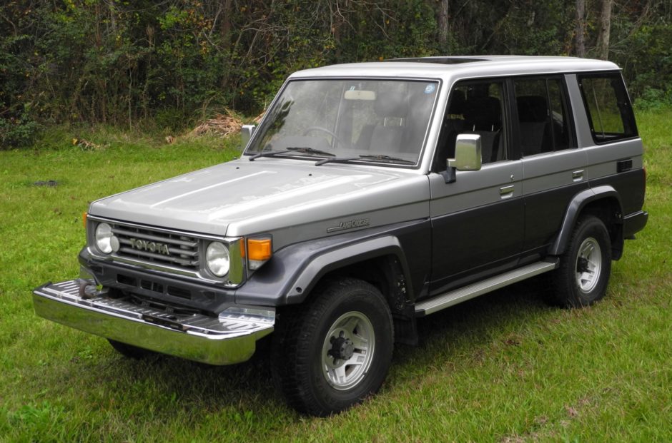 No Reserve: 1991 Toyota Land Cruiser HZJ77