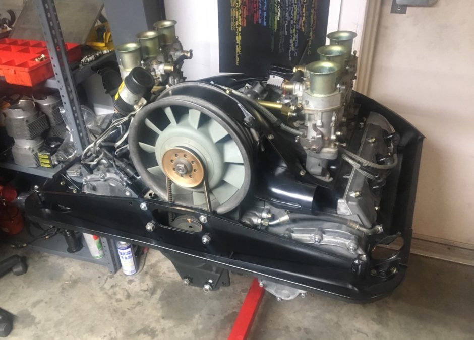 Rebuilt 1968 Porsche 911T Engine