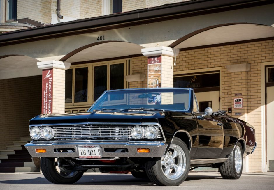 One-Family-Owned 1966 Chevrolet Chevelle Malibu Convertible 454 5-Speed