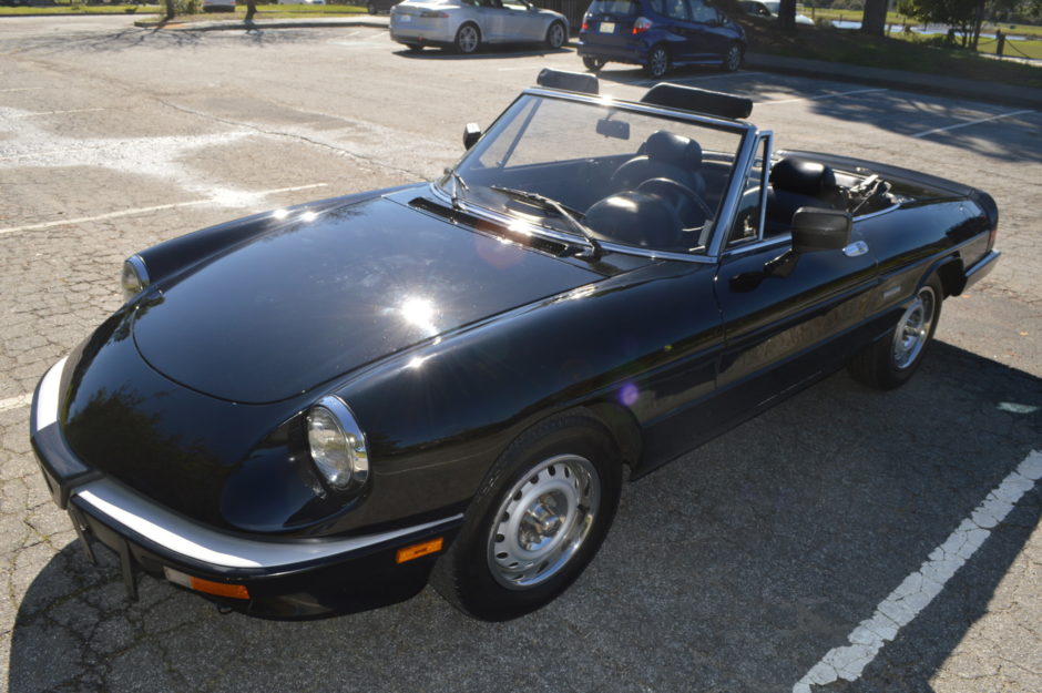 No Reserve: Single-Family-Owned 1986 Alfa Romeo Spider