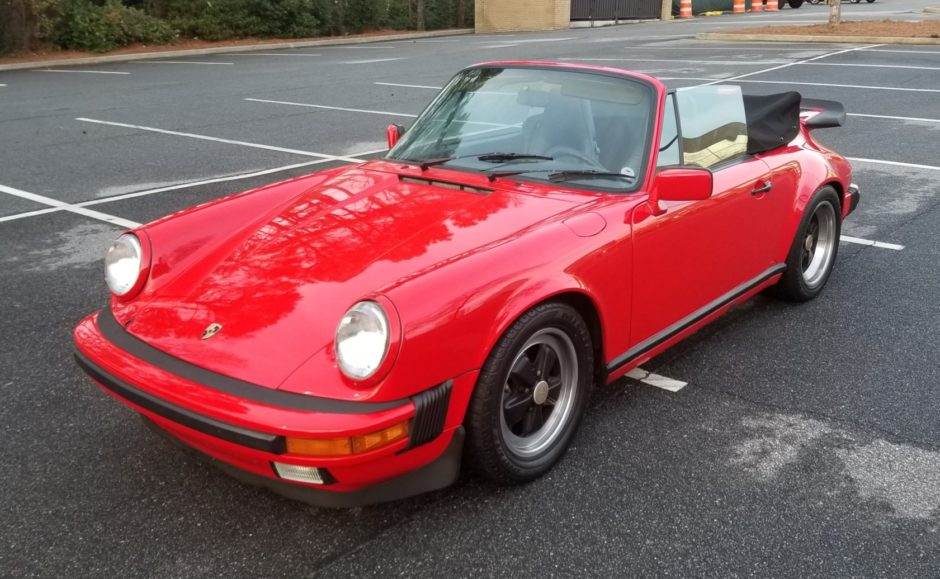 1989 Porsche 911 Carrera Cabriolet