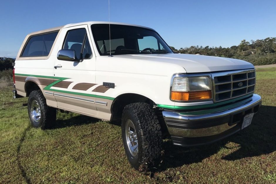 50k-Mile 1996 Ford Bronco XLT 4×4