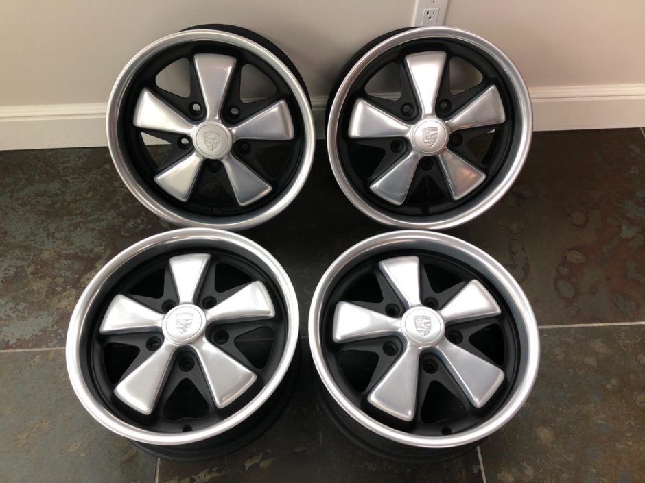 No Reserve: 1970 Porsche 15Ã—6â€³ Deep Six Fuchs Wheels