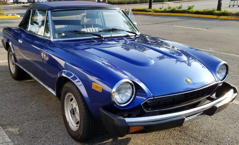 1979 Fiat 124 Spider