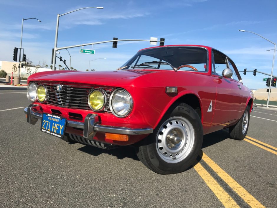 Blue-Plate 1972 Alfa Romeo GTV 2000