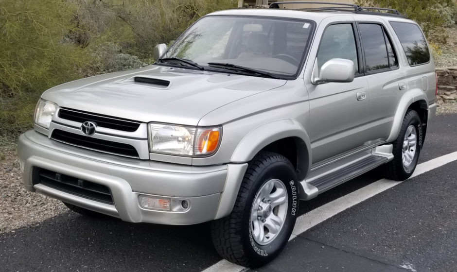 No Reserve: 2001 Toyota 4Runner SR5 Sport
