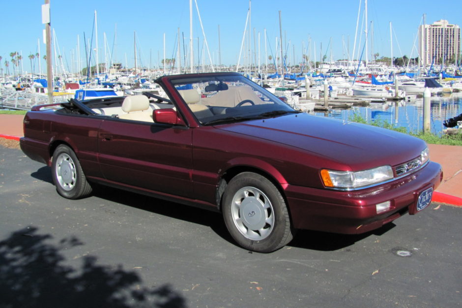 22k-Mile 1992 Infiniti M30 Convertible