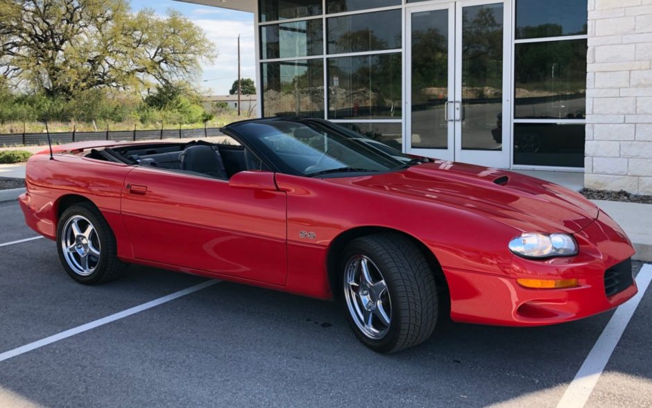 10k-Mile 1999 Chevrolet Camaro SS Convertible 6-Speed