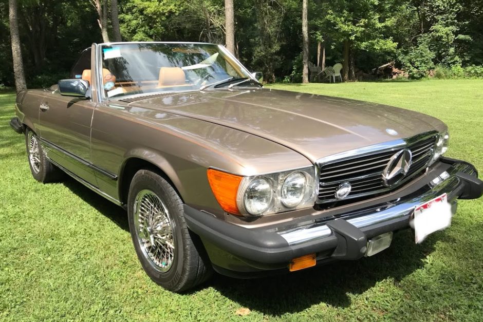 No Reserve: 1987 Mercedes-Benz 560SL