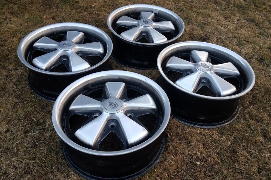 No Reserve: 1969 Porsche 15Ã—6â€³ Deep Six Fuchs Wheels