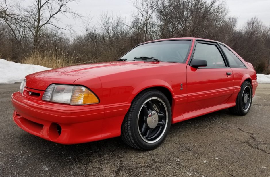 2k-Mile 1993 Ford Mustang SVT Cobra R