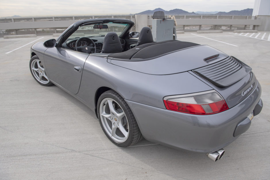 31k-Mile 2002 Porsche 911 Carrera 4 Convertible 6-Speed