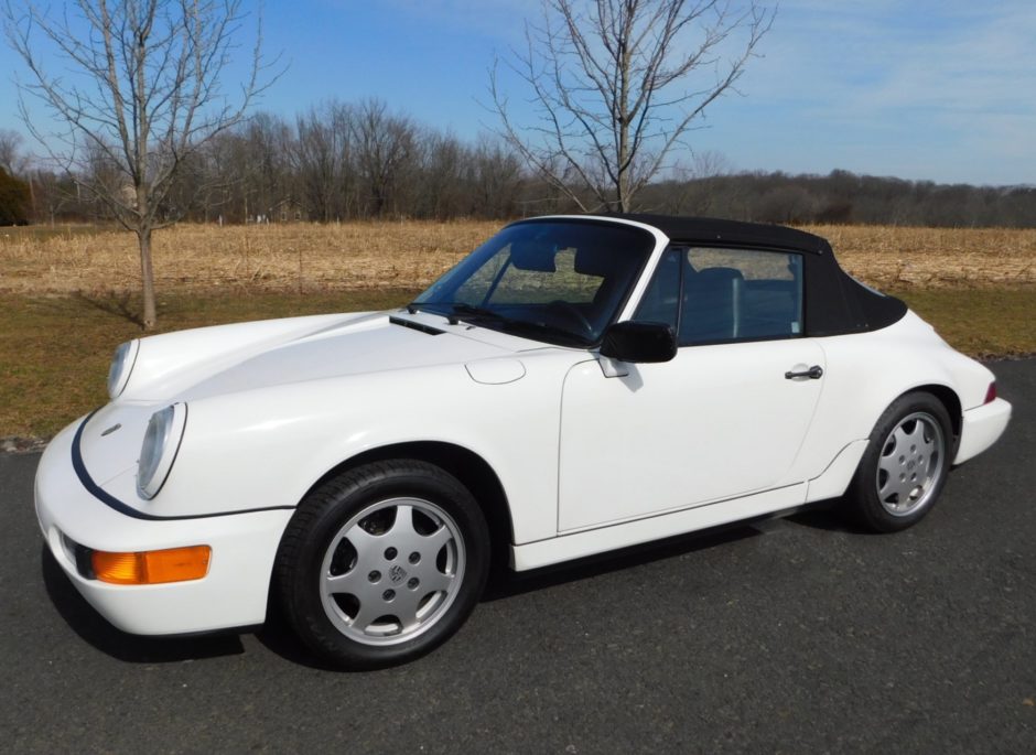 32k-Mile 1990 Porsche 911 Carrera Cabriolet
