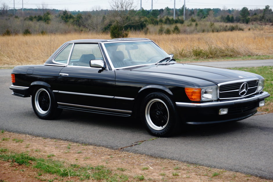 Euro 1984 Mercedes-Benz 500SL