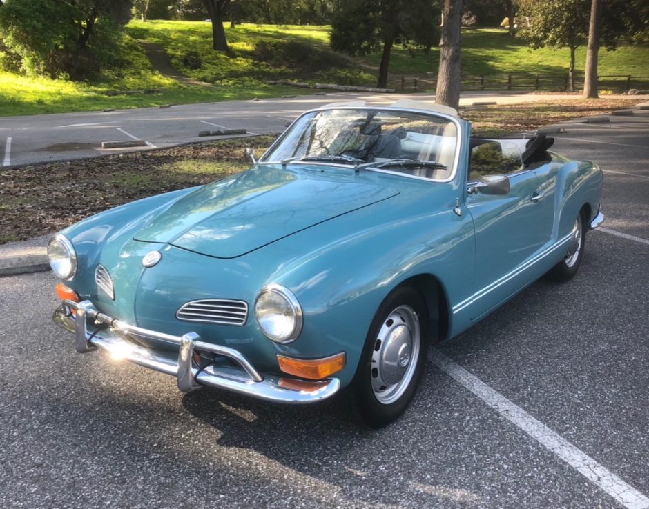 No Reserve: 1971 Volkswagen Karmann Ghia Convertible