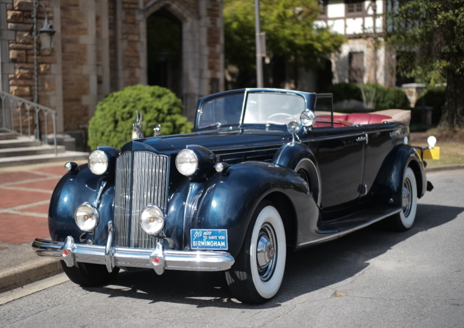 1938 Packard Twelve Convertible Sedan