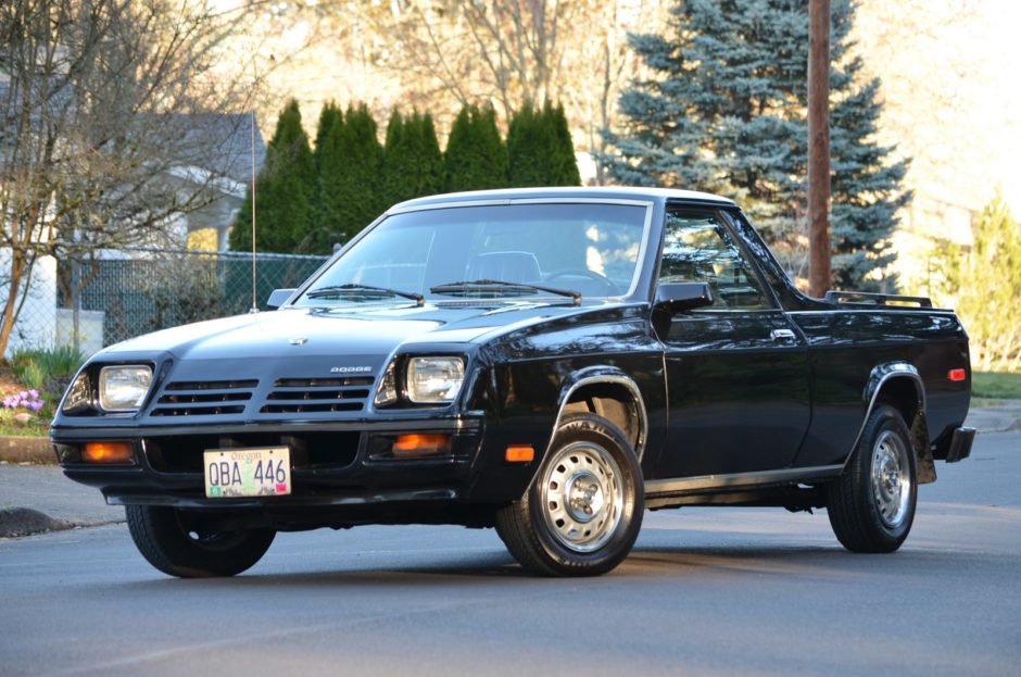 No Reserve: 1982 Dodge Rampage