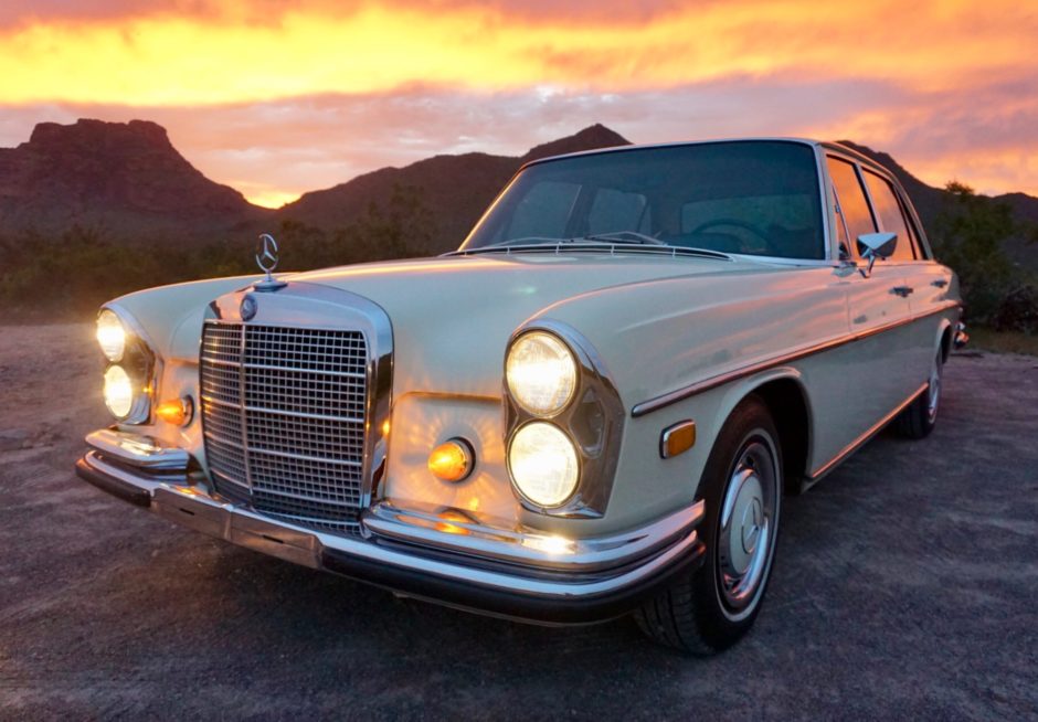 No Reserve: 64k-Mile 1969 Mercedes-Benz 280SEL 4-Speed