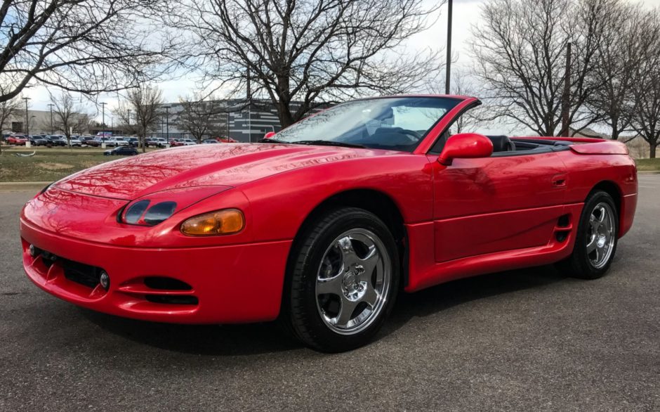 27k-Mile 1995 Mitsubishi 3000GT Spyder VR4 6-Speed