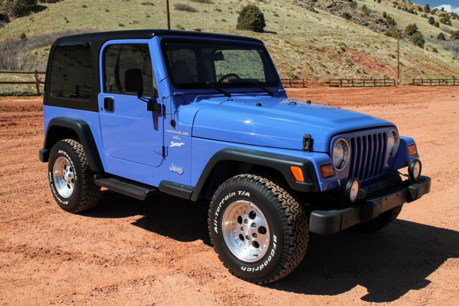 69k-Mile 1998 Jeep Wrangler Sport 5-Speed